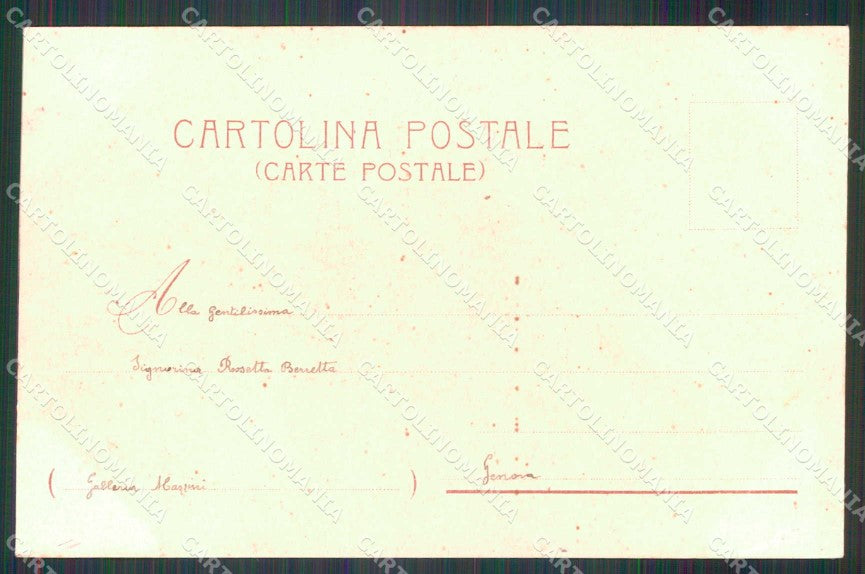 Livorno Città Scali d'Azeglio cartolina RB8480 – retro