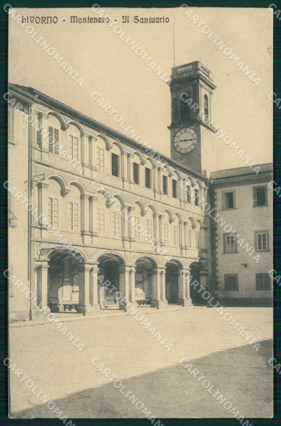 Livorno Città Montenero Santuario cartolina RB8487 – fronte