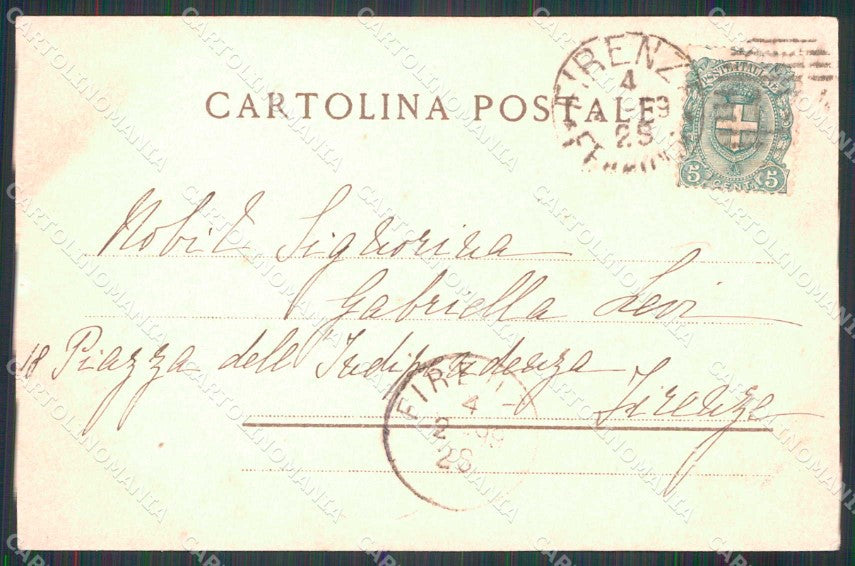 Livorno Città Bagni Pancaldi cartolina RB8495 – retro