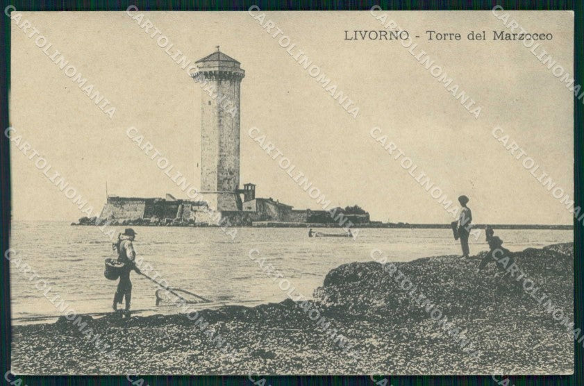 Livorno Città Torre del Marzocco cartolina RB8497 – fronte