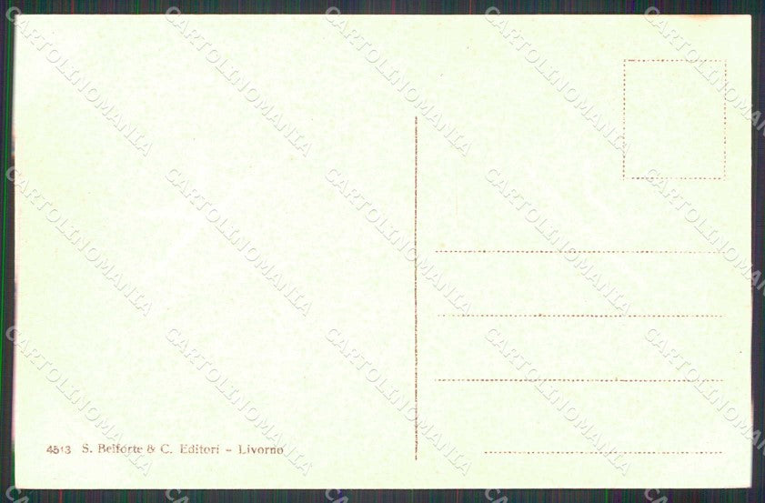 Livorno Città Torre del Marzocco cartolina RB8497 – retro
