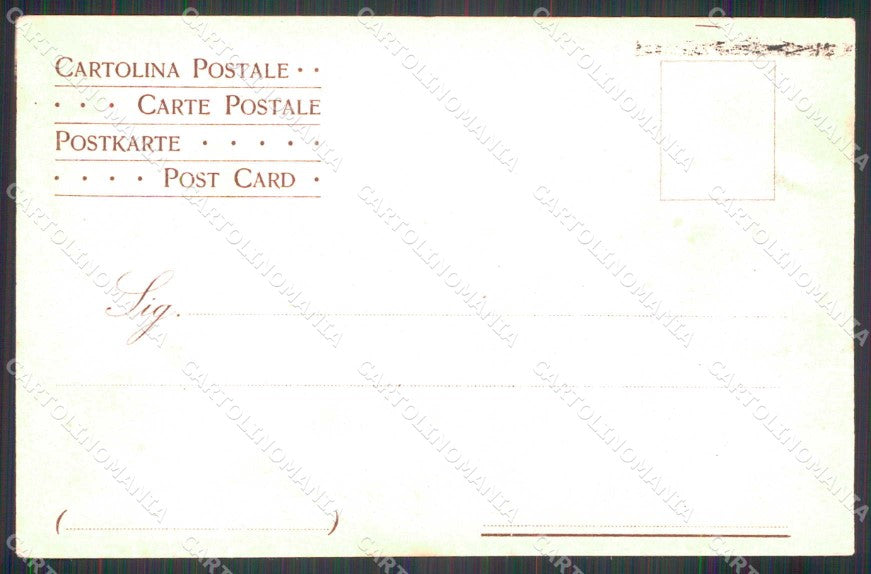 Livorno Città Stabilimento Acque della Salute cartolina RB8502 – retro