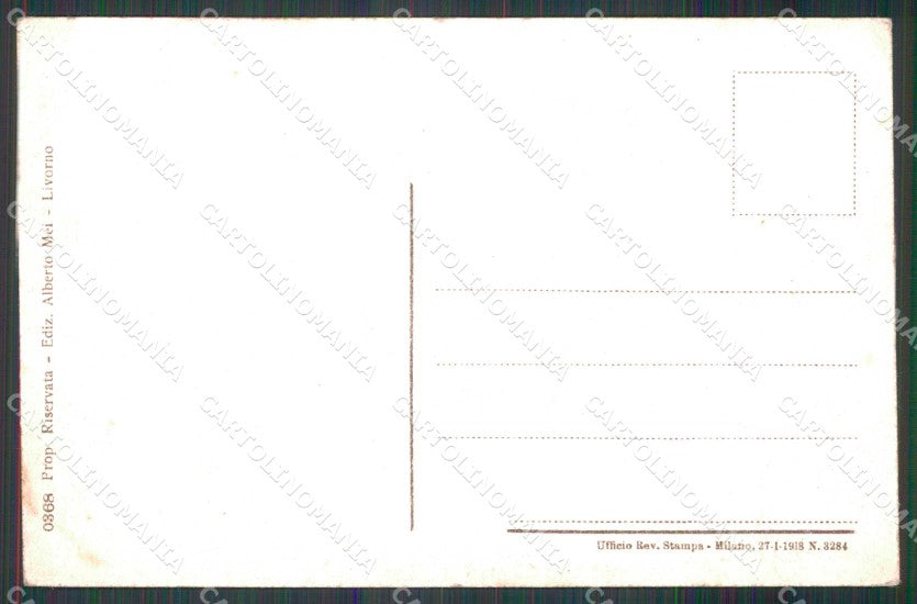 Livorno Città Montenero cartolina RB8505 – retro