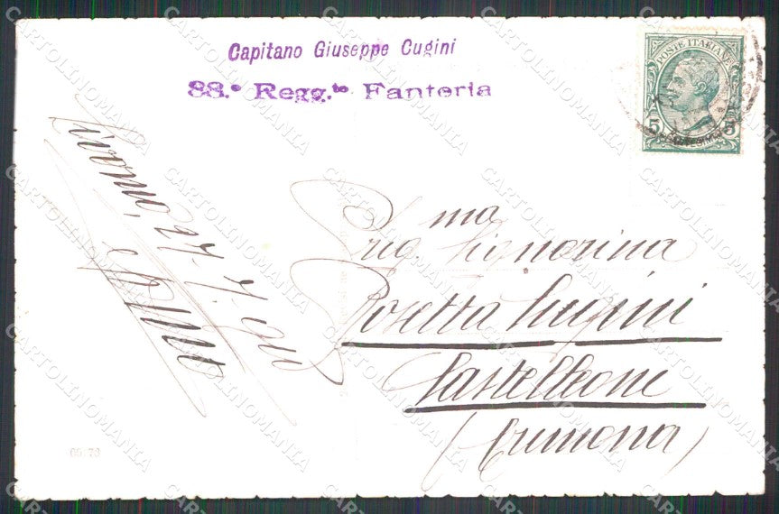 Livorno Città Viale Principe di Napoli cartolina RB8513 – retro