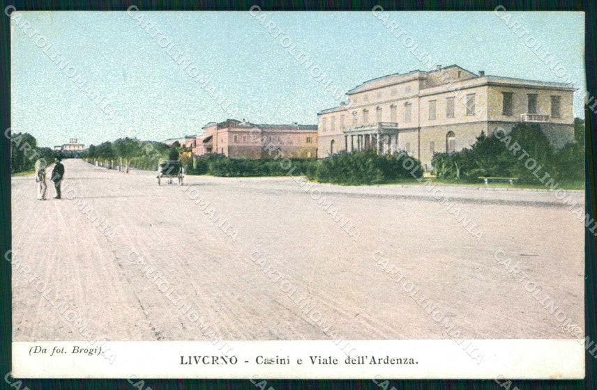 Livorno Città Casini Viale dell'Ardenza cartolina RB8517 – fronte