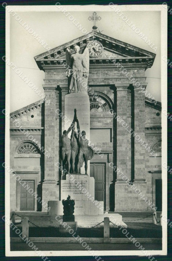 Livorno Città Piazza della Vittoria Monumento ai Caduti Foto cartolina RB8520 – fronte