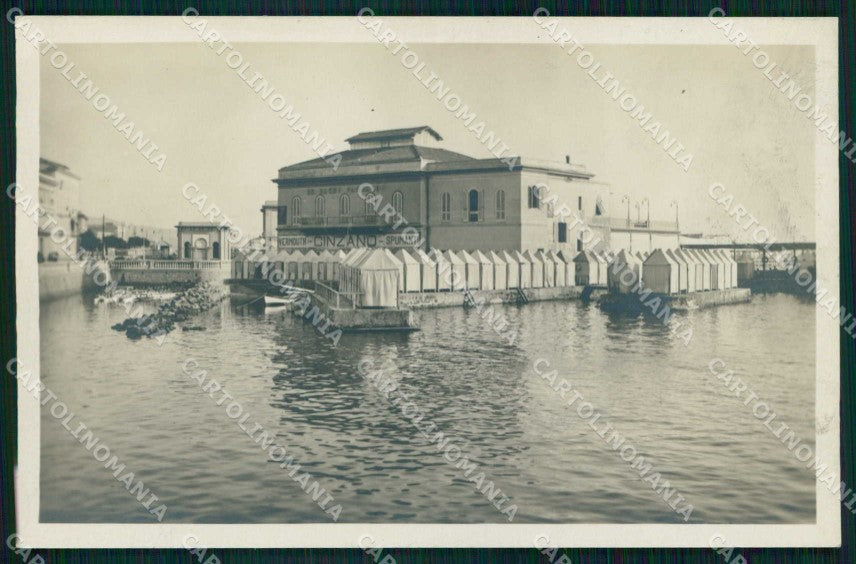 Livorno Città Bagni Pancaldi Foto cartolina RB8525 – fronte
