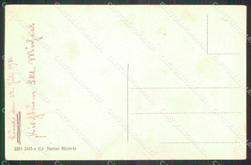 Lucca Città Chiesa San Michele Campanile cartolina RB8530 – retro