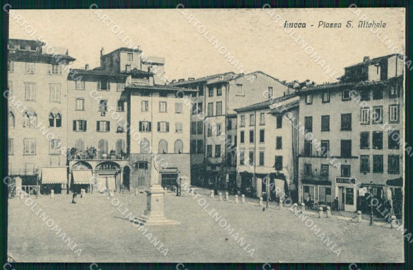 Lucca Città Piazza San Michele cartolina RB8534 – fronte