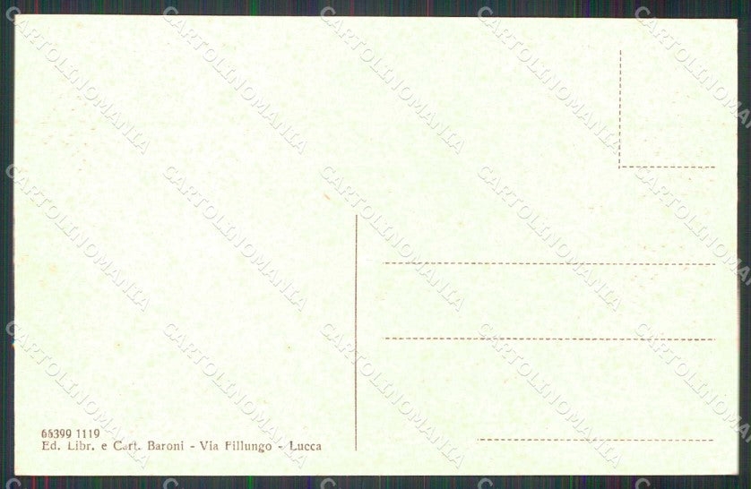 Lucca Città Piazza San Michele cartolina RB8534 – retro