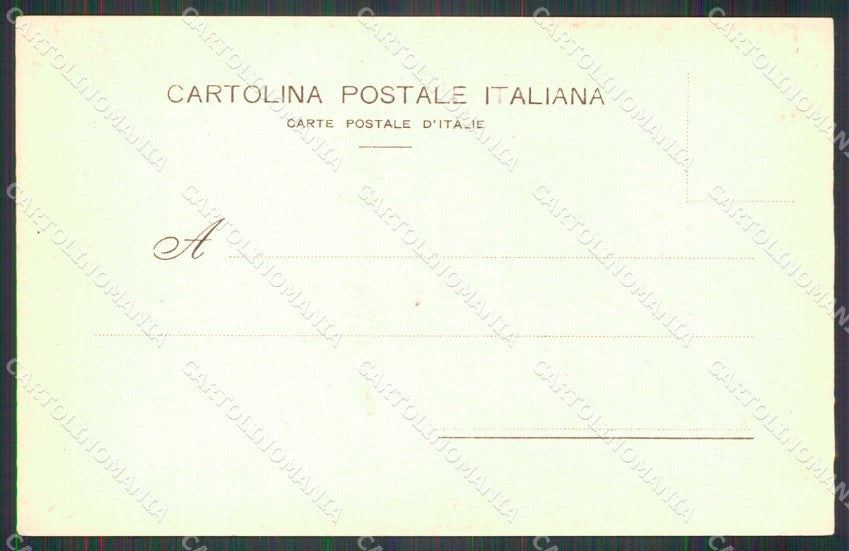 Lucca Città Palazzo e Torre Guinigi cartolina RB8535 – retro