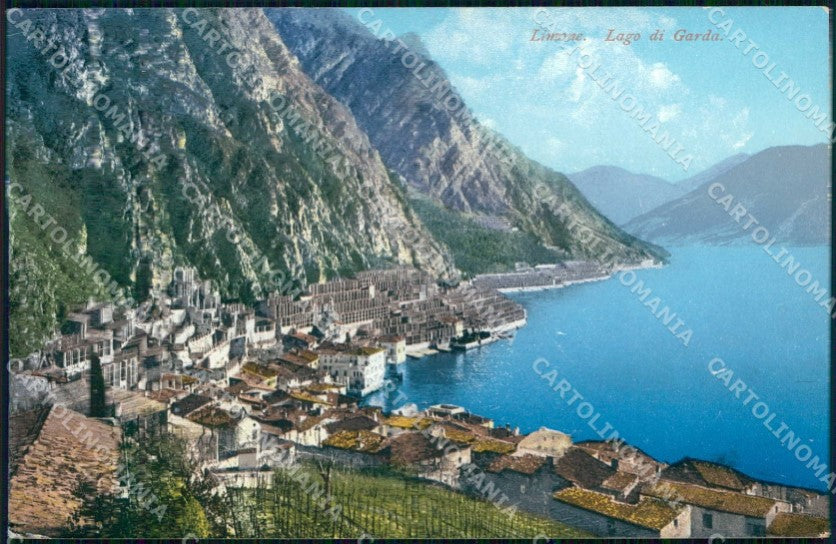 Brescia Limone sul Garda Lago cartolina RB8540 – fronte