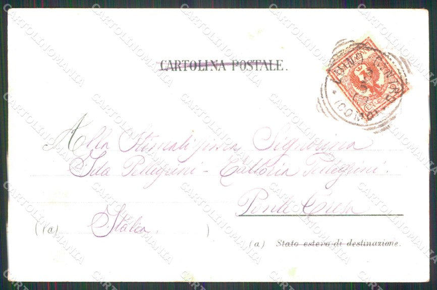 Varese Luino Lago Maggiore Piazza Mercato cartolina RB8556 – retro