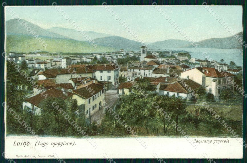 Varese Luino Lago Maggiore cartolina RB8557 – fronte