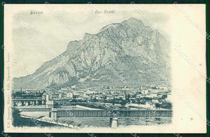 Lecco Città Due Ponti cartolina RB8580 – fronte