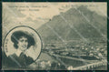 Lecco Città Saluto da Renzo Monte San Martino cartolina RB8587 – fronte
