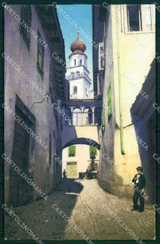 Trento Levico Campanile cartolina RB8604 – fronte