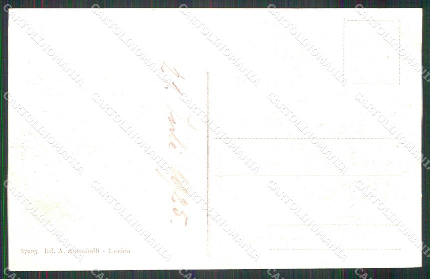 Trento Levico cartolina RB8614 – retro
