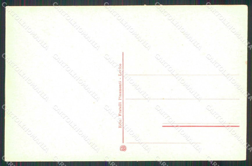 Trento Levico Saluti da Grande Albergo Regina cartolina RB8615 – retro
