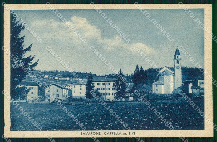 Trento Lavarone Cappella cartolina RB8623 – fronte