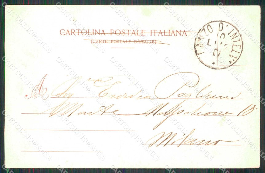 Como Lanzo d'Intelvi Fiaschetteria Teatro Sociale Modiano 2013 cartolina RB8630 – retro