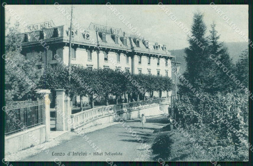 Como Lanzo d'Intelvi Hotel Bellavista Brunner 108/66 cartolina RB8633 – fronte