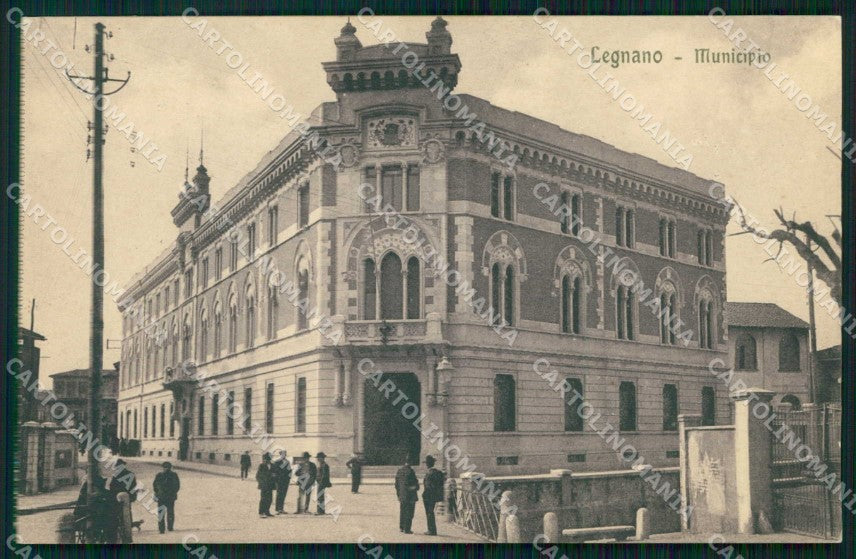 Milano Legnano Municipio cartolina RB8635 – fronte