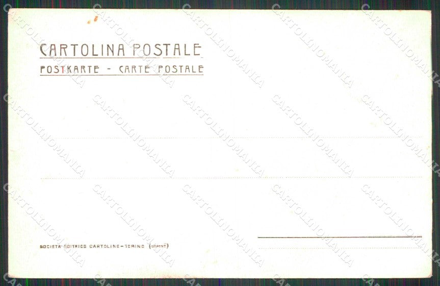 Aosta La Thuile Hotel National Paris cartolina RB8637 – retro