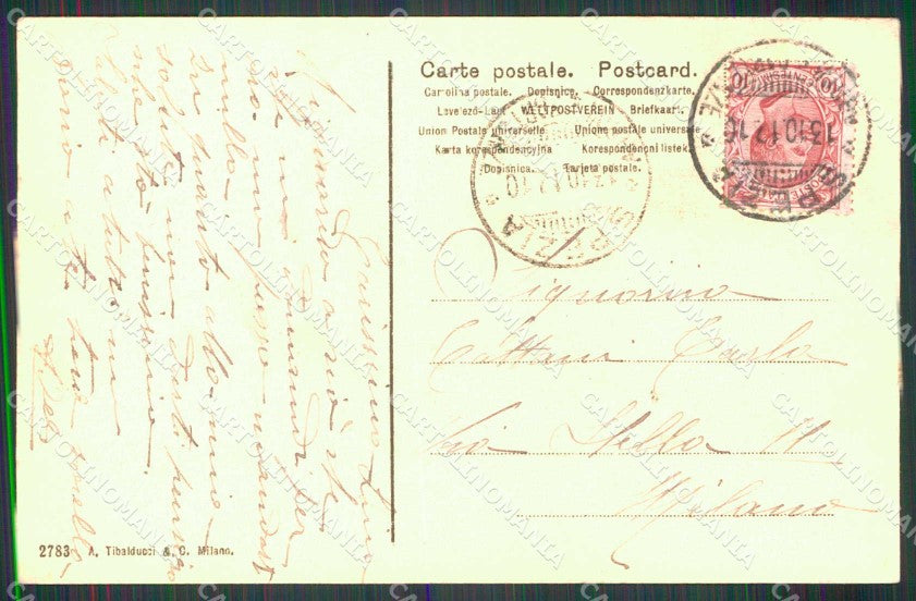 La Spezia Città Viale Savoia cartolina RB8642 – retro