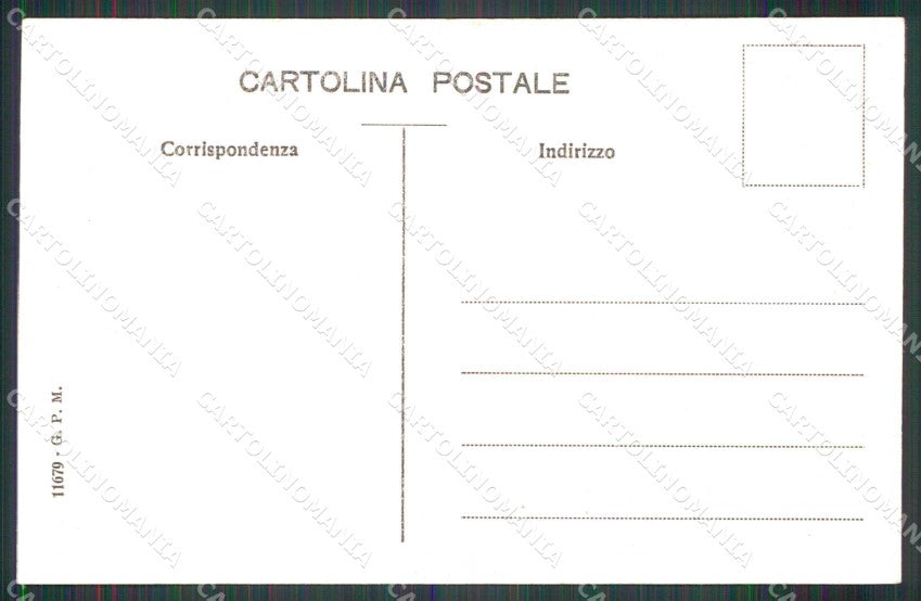 La Spezia Città Saluti da Squadra in Porto Barche cartolina RB8648 – retro