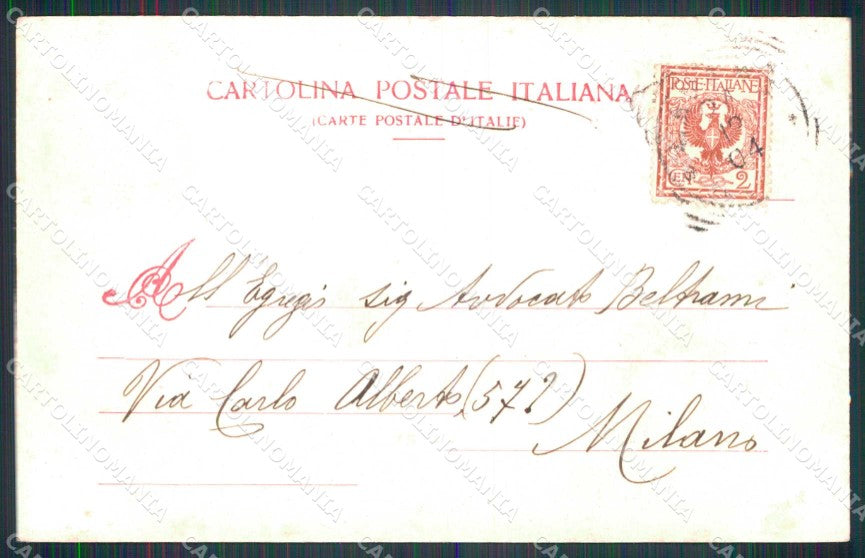 Varese Laveno Lago Maggiore Modiano 6076 cartolina RB8661 – retro
