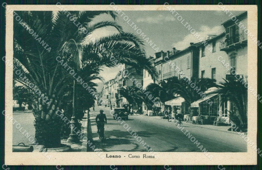 Savona Loano Corso Roma Automobile cartolina RB8663 – fronte