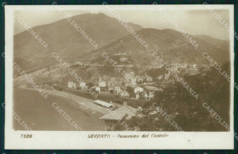 La Spezia Levanto Panorama dal Castello Foto cartolina RB8675 – fronte