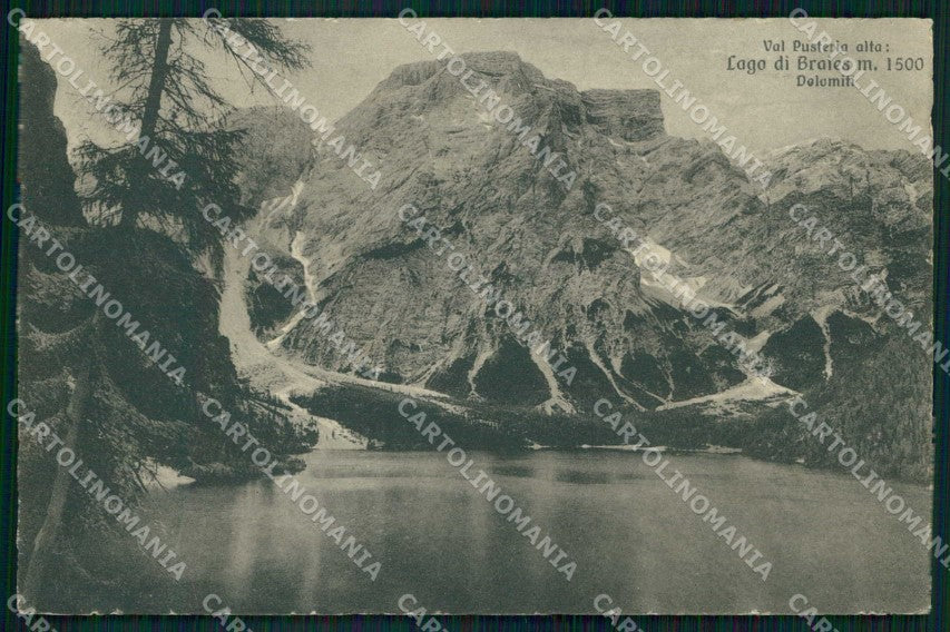 Bolzano Braies Val Pusteria Lago Franzl 303/3 cartolina RB8688 – fronte