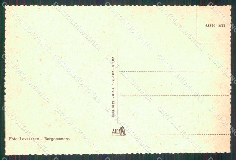 Verbania Loreglia Valstrona cartolina RB8700 – retro