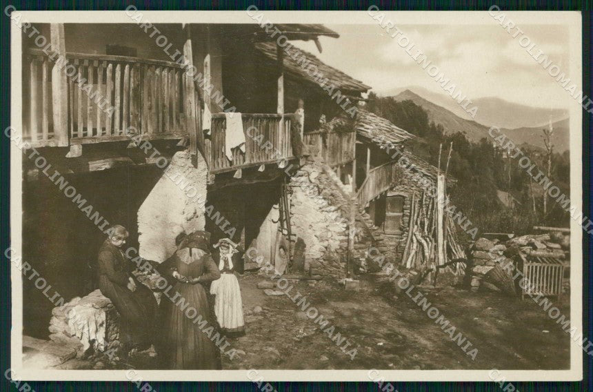 Torino Lanzo Torinese Valli Cometto Foto cartolina RB8703 – fronte