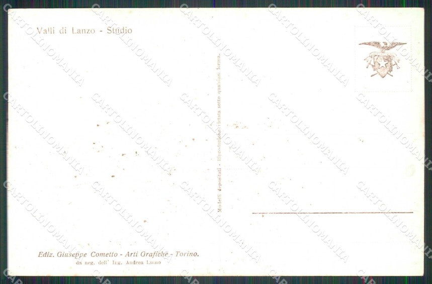 Torino Lanzo Torinese Valli Cometto Foto cartolina RB8703 – retro