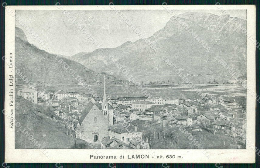 Belluno Lamon cartolina RB8708 – fronte