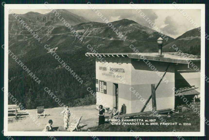 Trento Levico Rifugio Panarotta Cime Panarotta Fravort Foto cartolina RB8724 – fronte