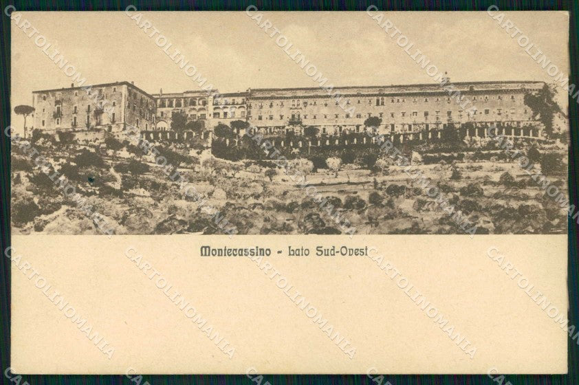 Frosinone Montecassino Lato Sud Ovest Alterocca 12949 cartolina RB8757 – fronte