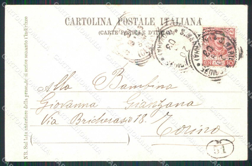 Verbania Malesco Valle Vigezzo cartolina RB8773 – retro