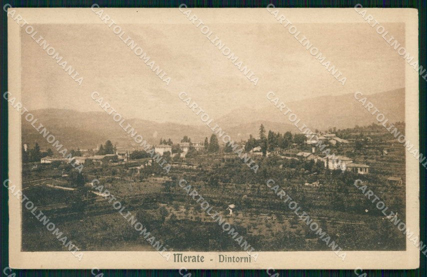 Lecco Merate cartolina RB8781 – fronte