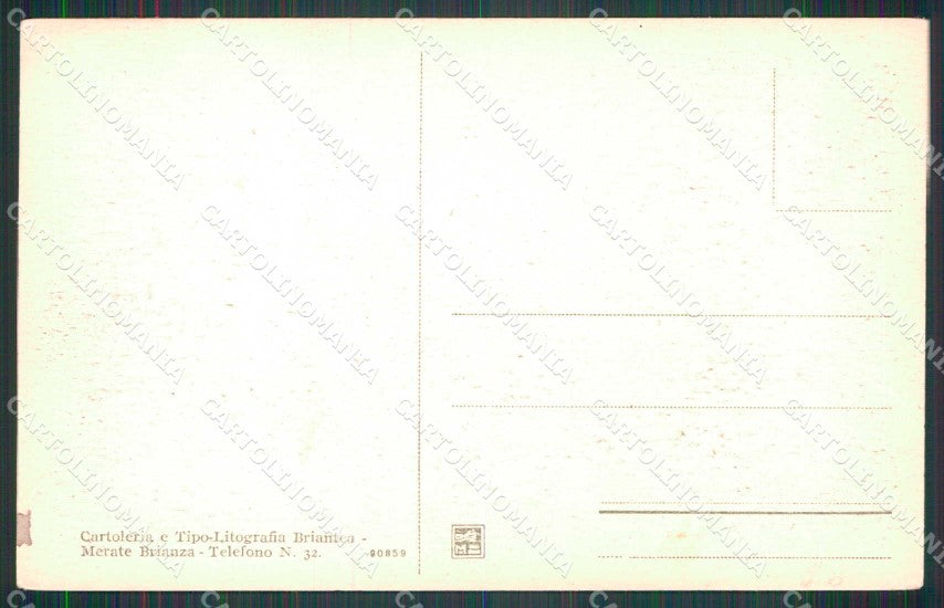 Lecco Merate cartolina RB8781 – retro