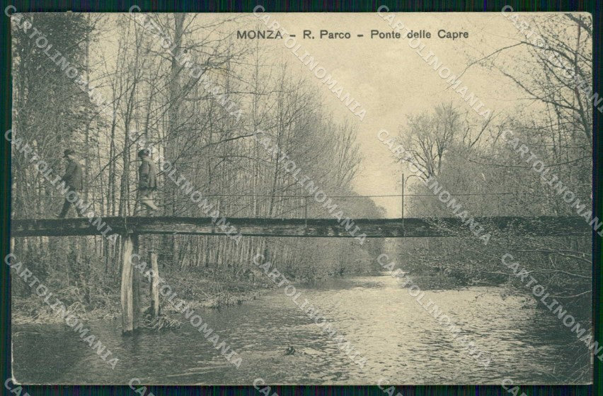 Milano Monza Città Parco Ponte delle Capre cartolina RB8788 – fronte