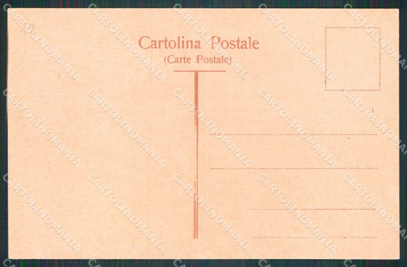Mantova Città Rio Visto dalla Pescheria Barca cartolina RB8808 – retro