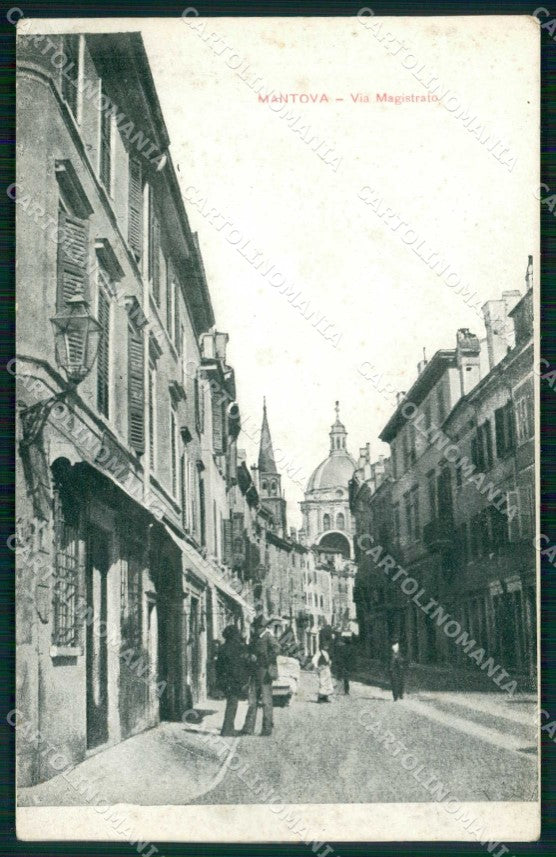 Mantova Città Via Magistrato cartolina RB8812 – fronte