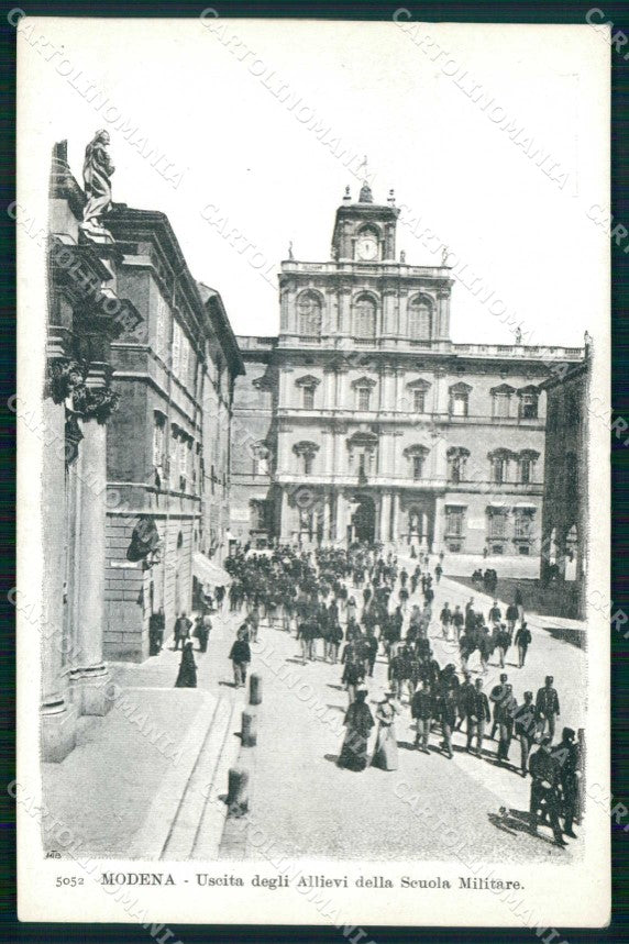 Modena Città Scuola Militare Uscita Allievi cartolina RB8825 – fronte