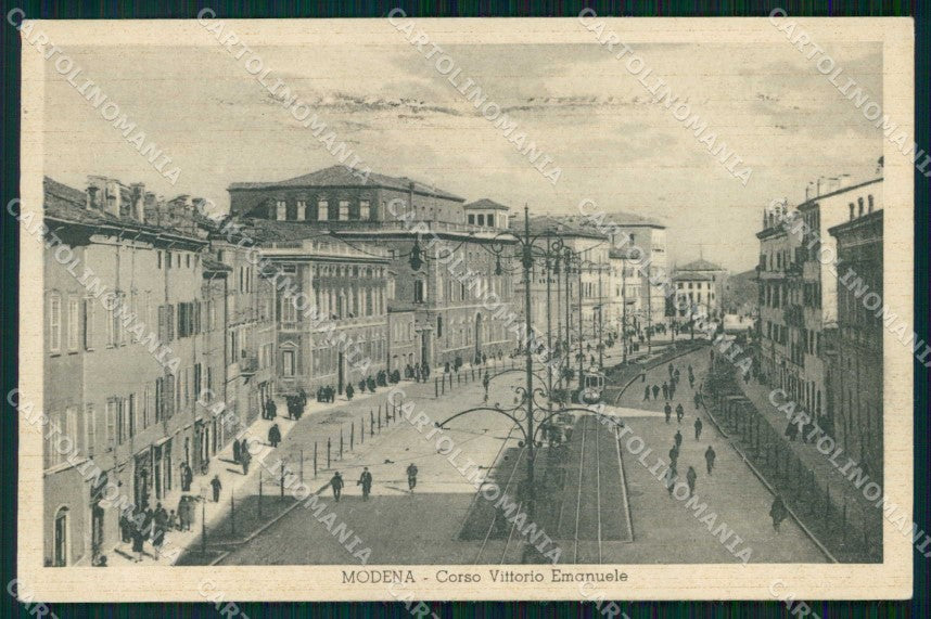 Modena Città Corso Vittorio Emanuele cartolina RB8829 – fronte