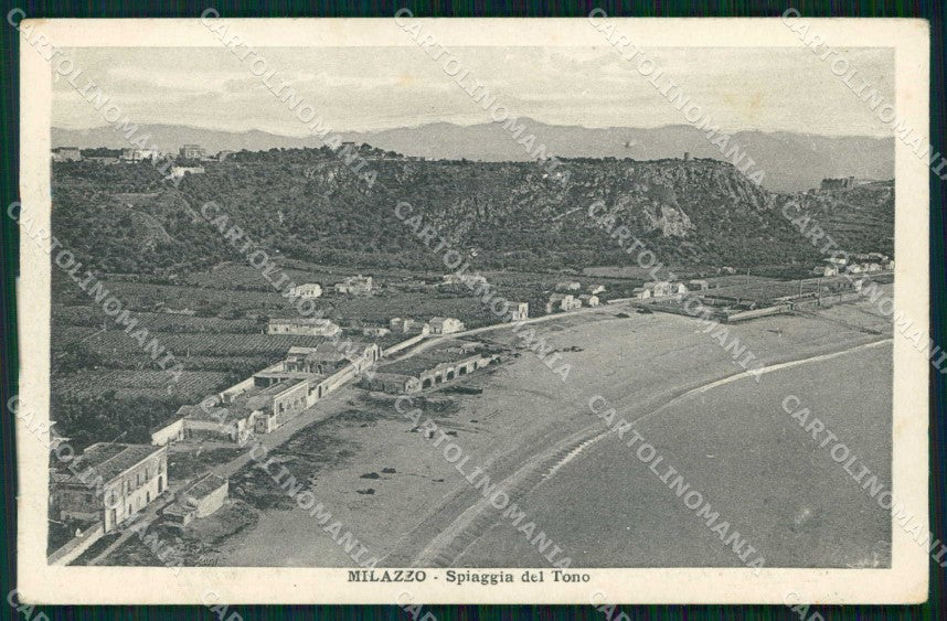 Messina Milazzo Spiaggia del Tono cartolina RB8837 – fronte