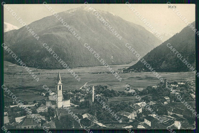 Bolzano Mals cartolina RB8864 – fronte